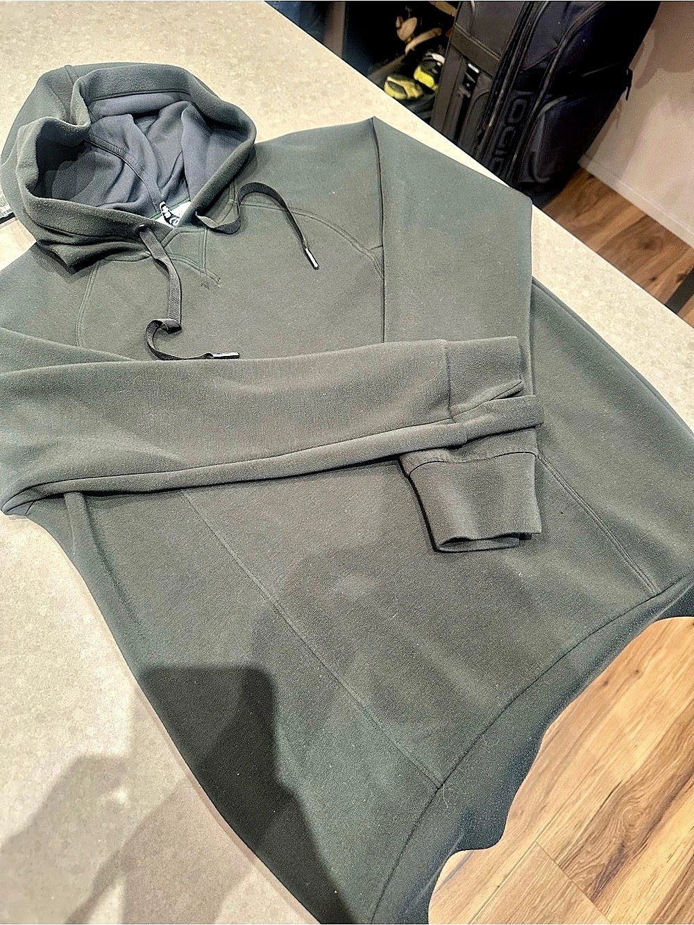 SPANX AirEssentials Hoodie Green XS